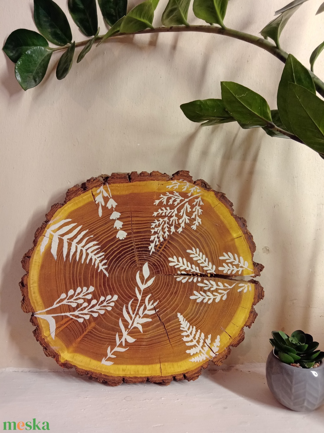 Rusztikus akác falikép - otthon & életmód - dekoráció - fali és függő dekoráció - falra akasztható dekor - Meska.hu