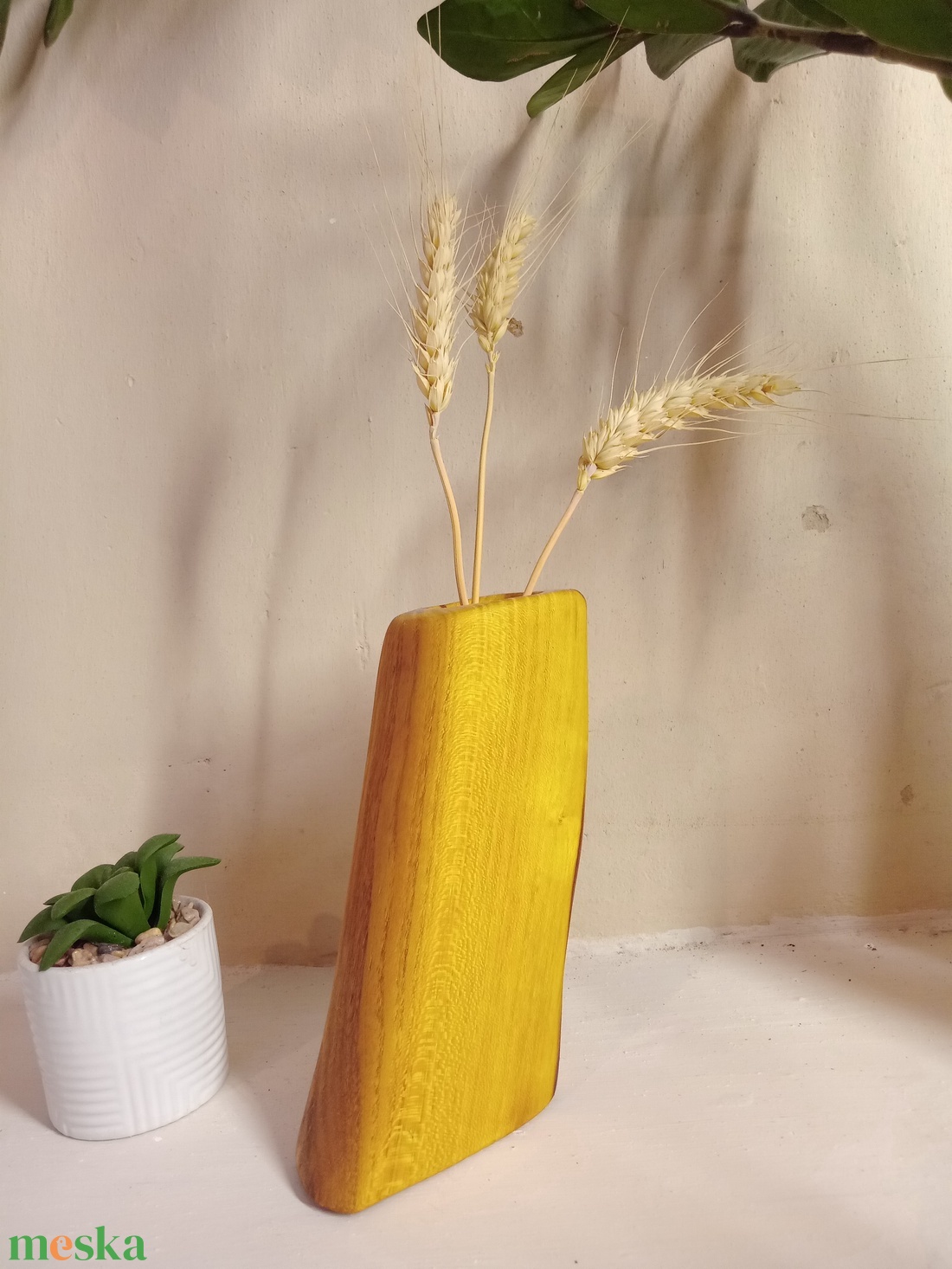 Fa váza - otthon & életmód - virágdekoráció - virágtartó - váza - Meska.hu