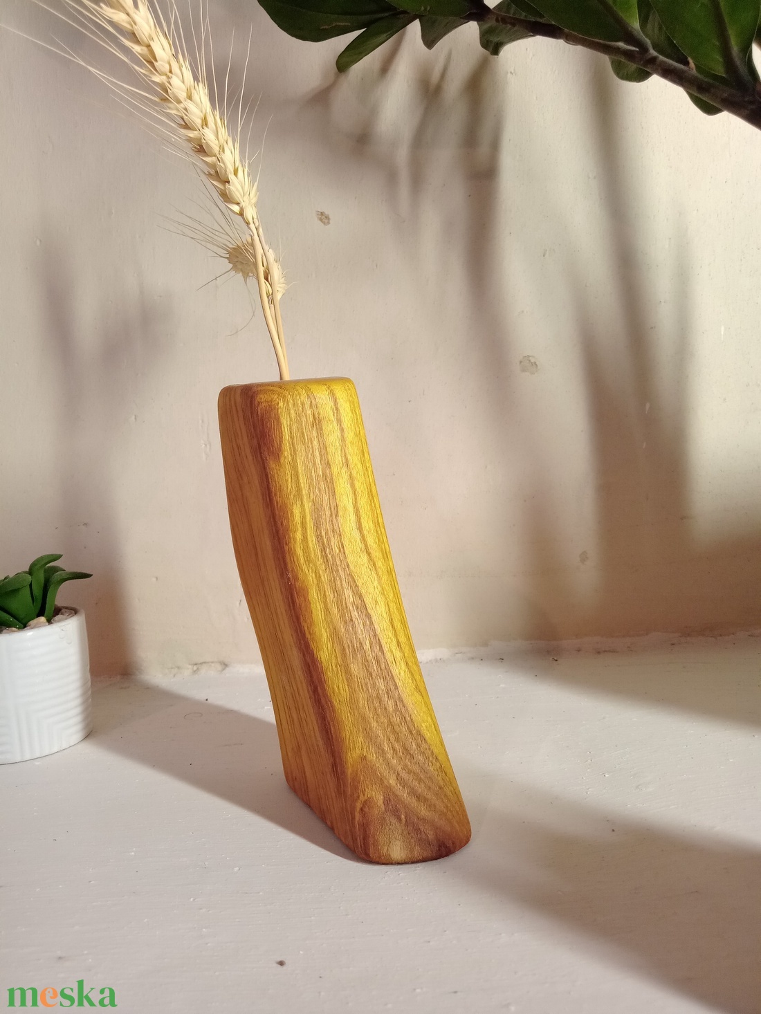 Fa váza - otthon & életmód - virágdekoráció - virágtartó - váza - Meska.hu