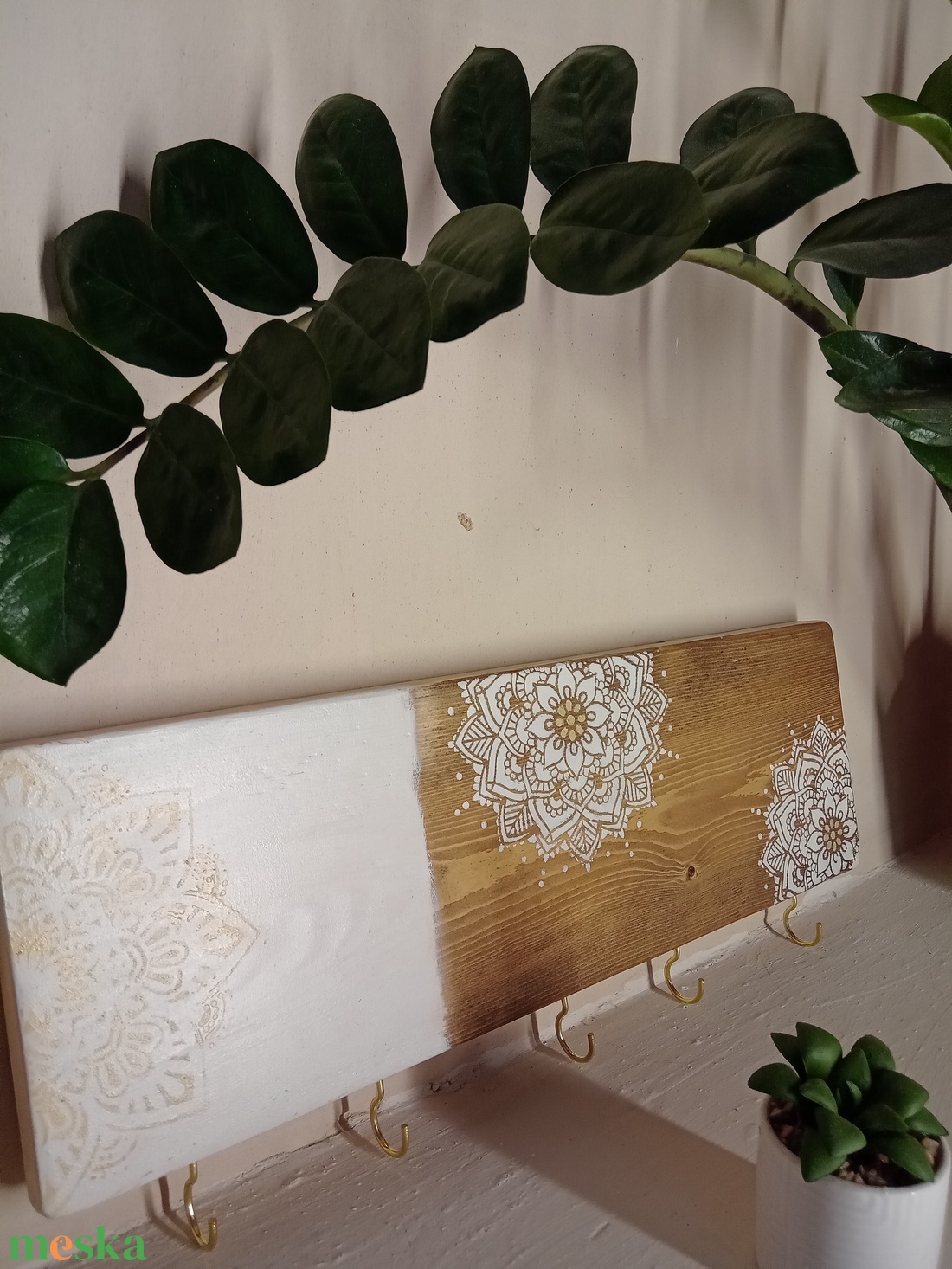 Mandalás fogas - otthon & életmód - bútor - fogas - Meska.hu