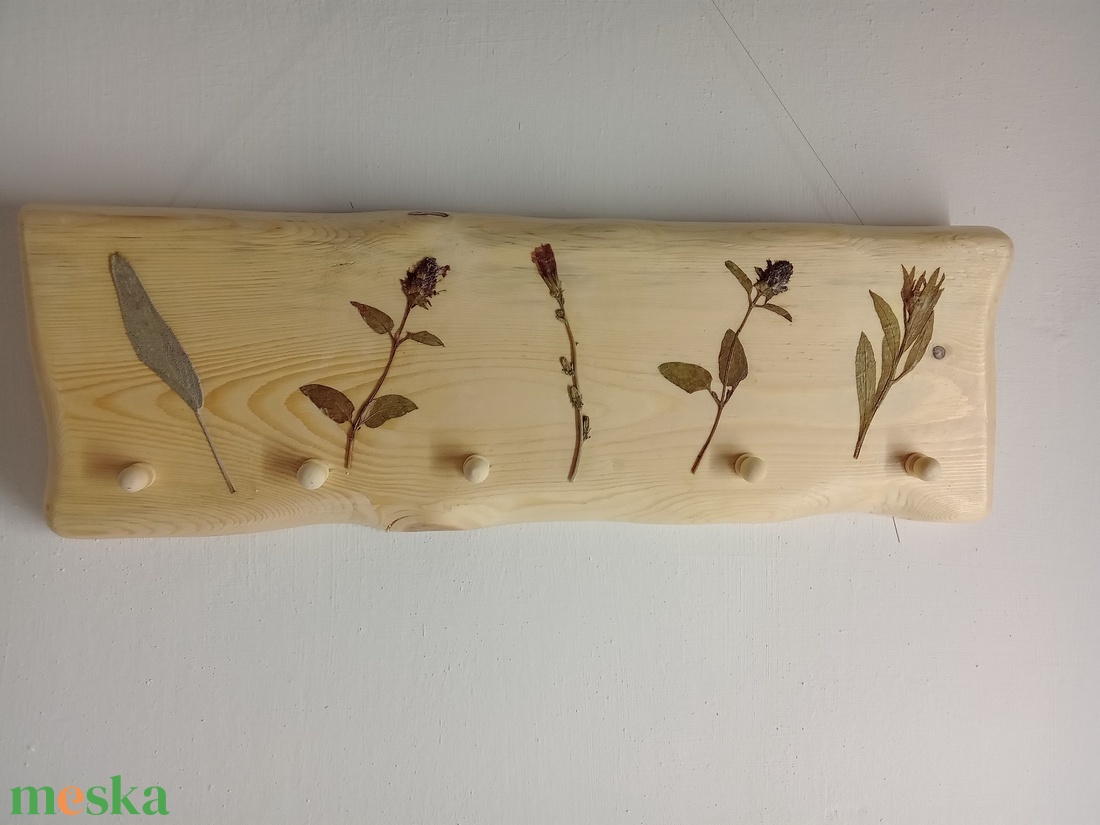Fogas valódi préselt növényekkel - otthon & életmód - bútor - fogas - Meska.hu