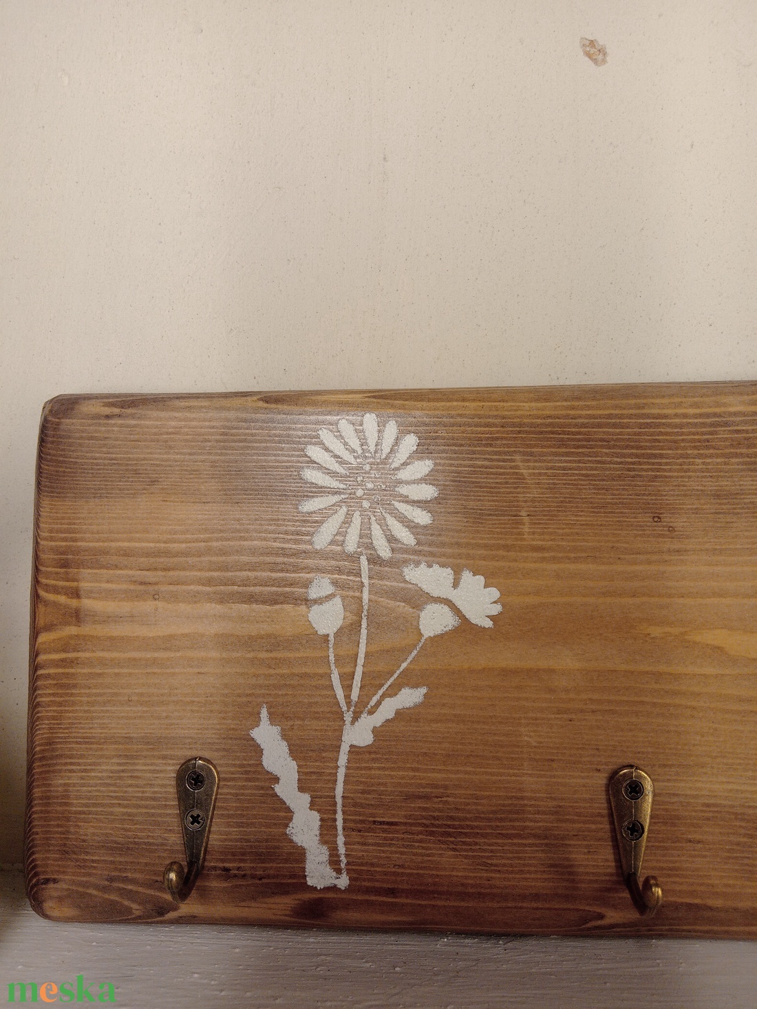 Virágos fogas - otthon & életmód - bútor - fogas - Meska.hu