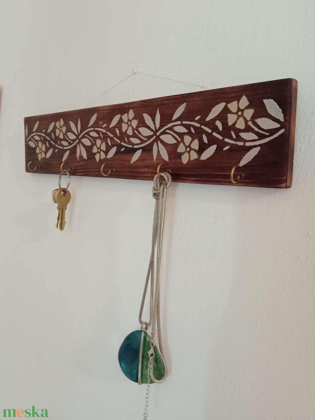 Rusztikus fogas, kulcs akasztó - otthon & életmód - bútor - fogas - Meska.hu