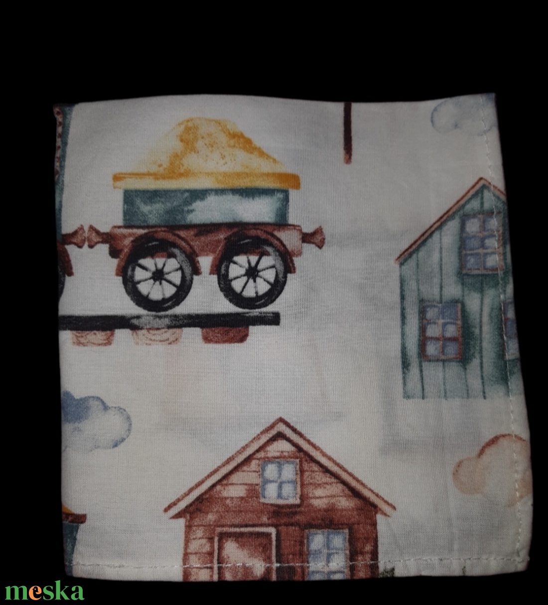 Vonatos Textil szalvéta - táska & tok - uzsonna- & ebéd tartó - szendvics csomagoló - Meska.hu Vonatos Textil szalvéta - táska & tok - uzsonna- & ebéd tartó - szendvics csomagoló - Meska.hu