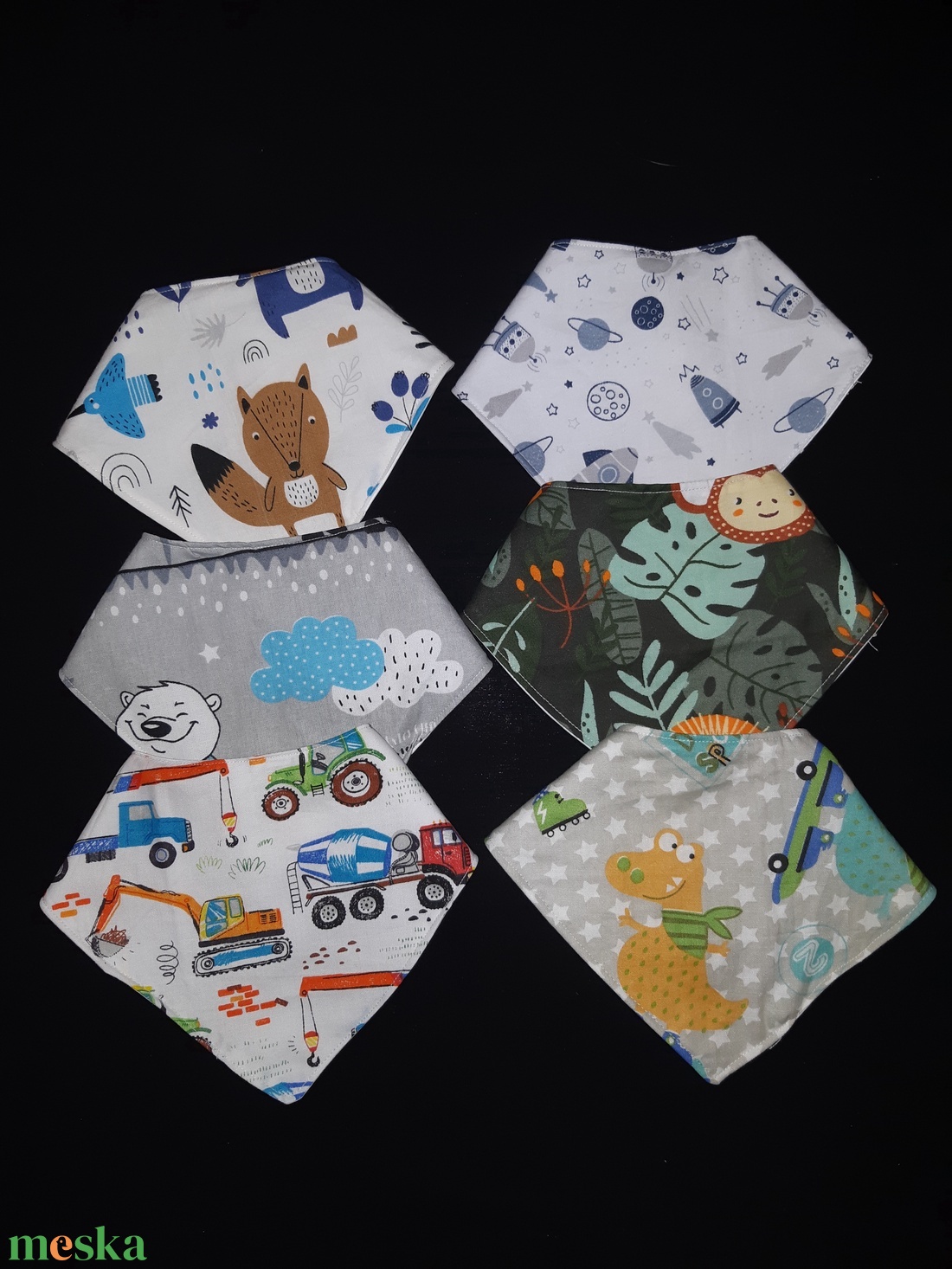 Nyálkendő - ruha & divat - babaruha & gyerekruha - előke & nyálkendő - Meska.hu