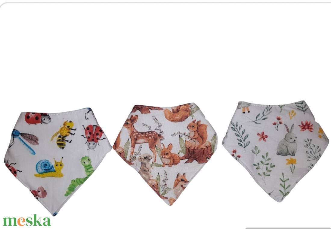 Nyálkendő - ruha & divat - babaruha & gyerekruha - előke & nyálkendő - Meska.hu