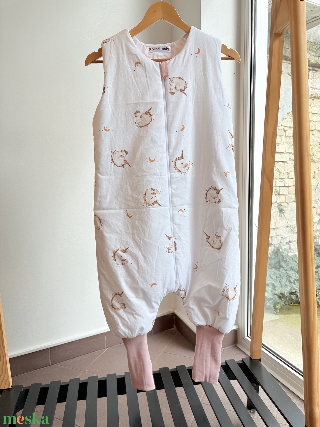 Tipegőhálózsák: unikornis, 116/122, átmeneti  - baba - mama - babaruházat - tipegőhálózsák - Meska.hu