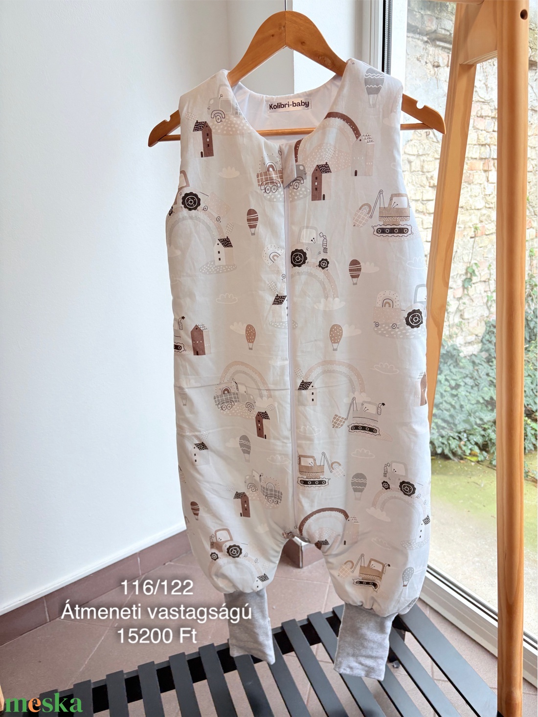 Tipegőhálózsák: traktor, 116/122, átmeneti  - ruha & divat - babaruha & gyerekruha - tipegőhálózsák - Meska.hu