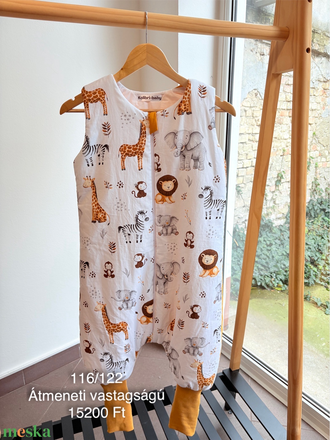 Tipegőhálózsák: szafari, 116/122, átmeneti  - ruha & divat - babaruha & gyerekruha - tipegőhálózsák - Meska.hu