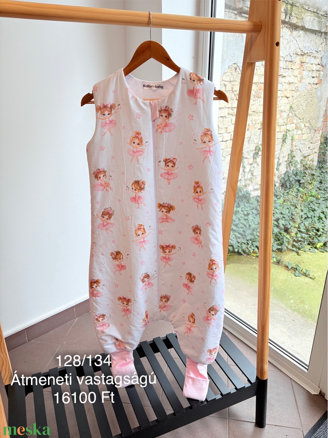 Tipegőhálózsák: balerina, 122/128, átmeneti  - ruha & divat - babaruha & gyerekruha - tipegőhálózsák - Meska.hu