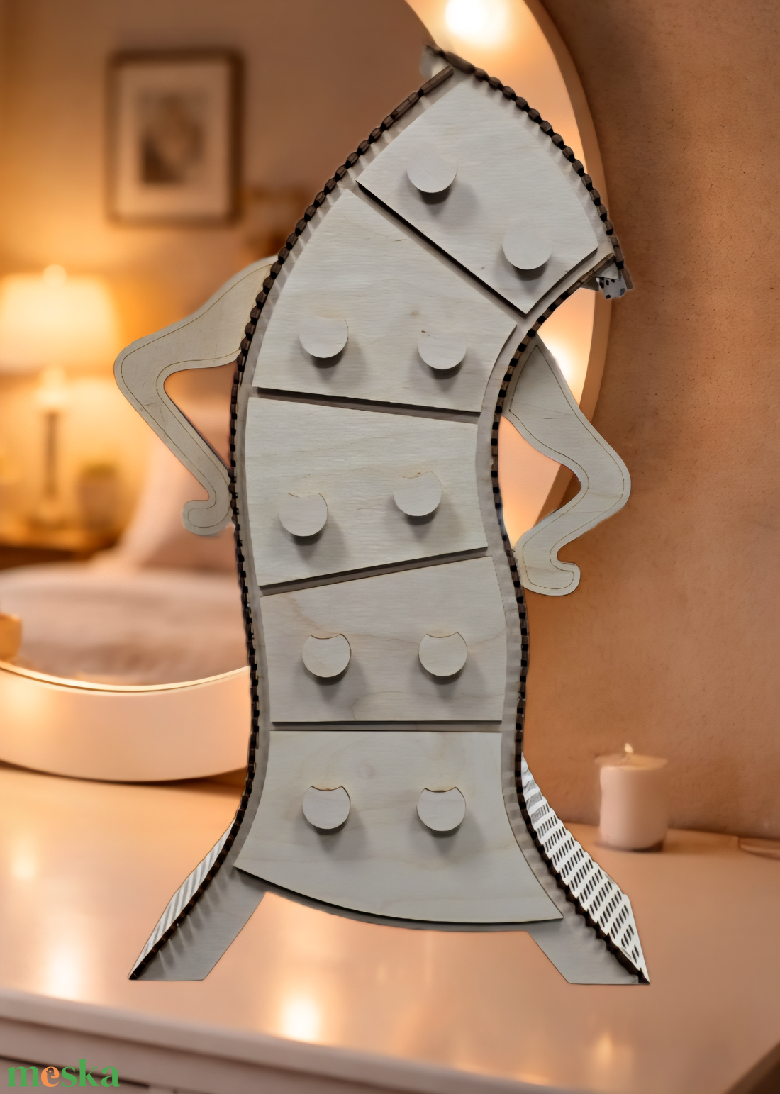 Fa ékszertartó szekrény � különleges design ékszertároló - ékszer - ékszertartó - ékszerdoboz - Meska.hu