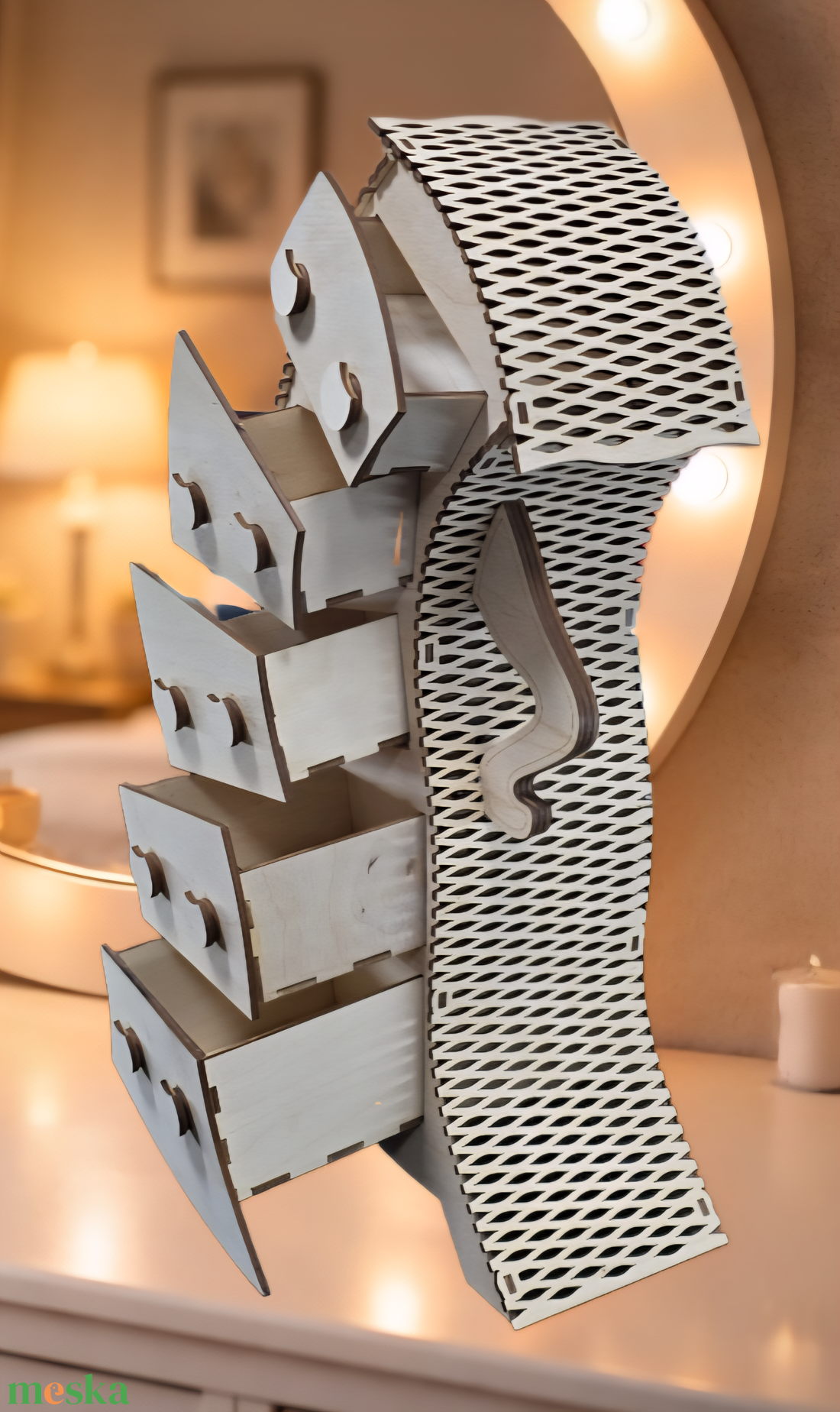 Fa ékszertartó szekrény � különleges design ékszertároló - ékszer - ékszertartó - ékszerdoboz - Meska.hu