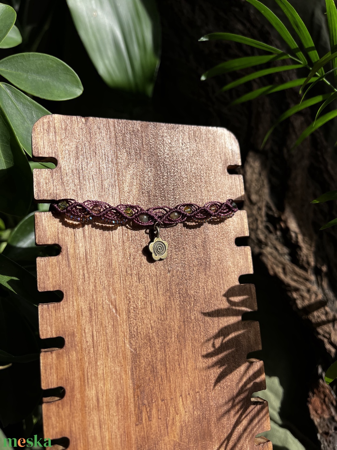 Virágos choker - ékszer - nyaklánc - nyakpánt, gallér - Meska.hu Virágos choker - ékszer - nyaklánc - nyakpánt, gallér - Meska.hu