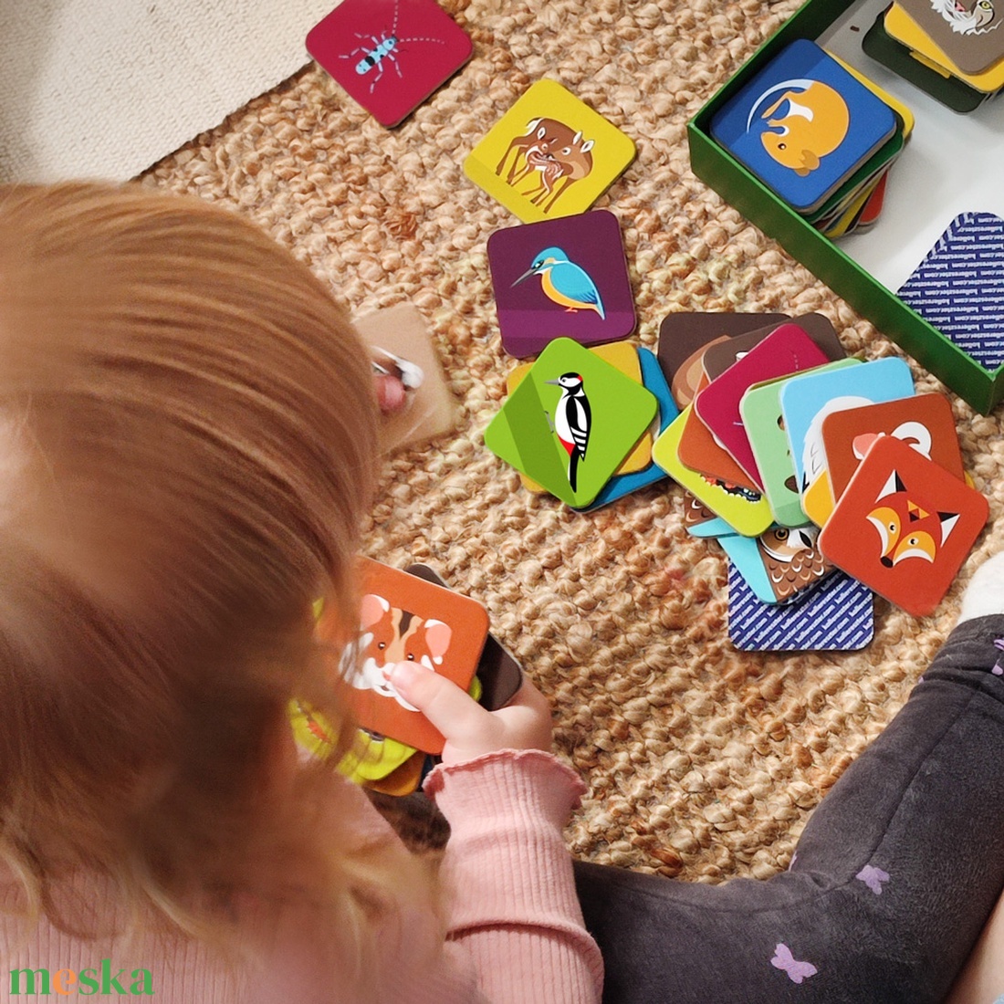 Memóriajáték  Erdei állatok - játék & sport - készségfejlesztő és logikai játék - memória játékok - Meska.hu Memóriajáték  Erdei állatok - játék & sport - készségfejlesztő és logikai játék - memória játékok - Meska.hu