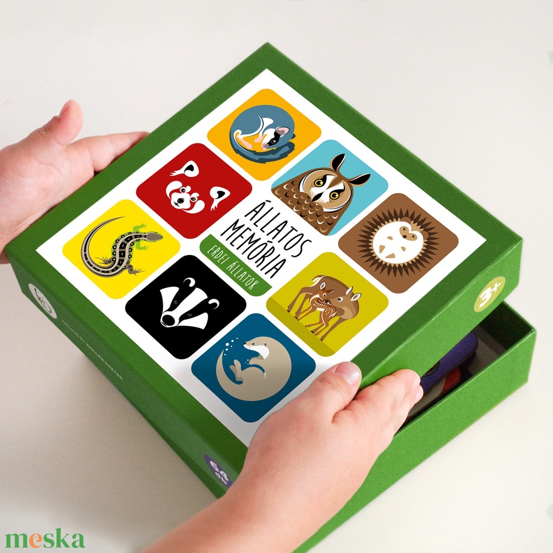 Memóriajáték  Erdei állatok - játék & sport - készségfejlesztő és logikai játék - memória játékok - Meska.hu Memóriajáték  Erdei állatok - játék & sport - készségfejlesztő és logikai játék - memória játékok - Meska.hu