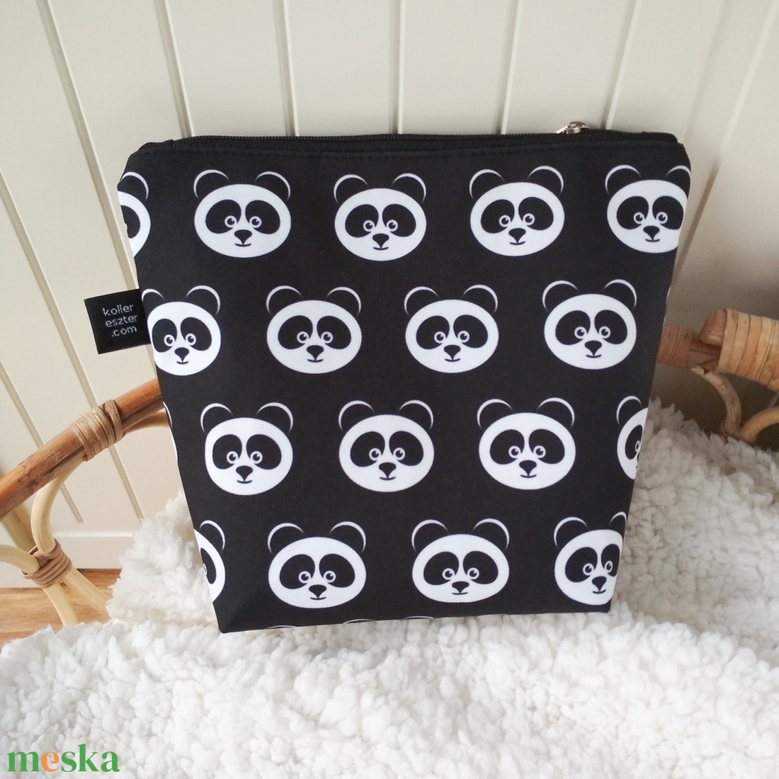 Neszeszer Panda - táska & tok - neszesszer - Meska.hu Neszeszer Panda - táska & tok - neszesszer - Meska.hu