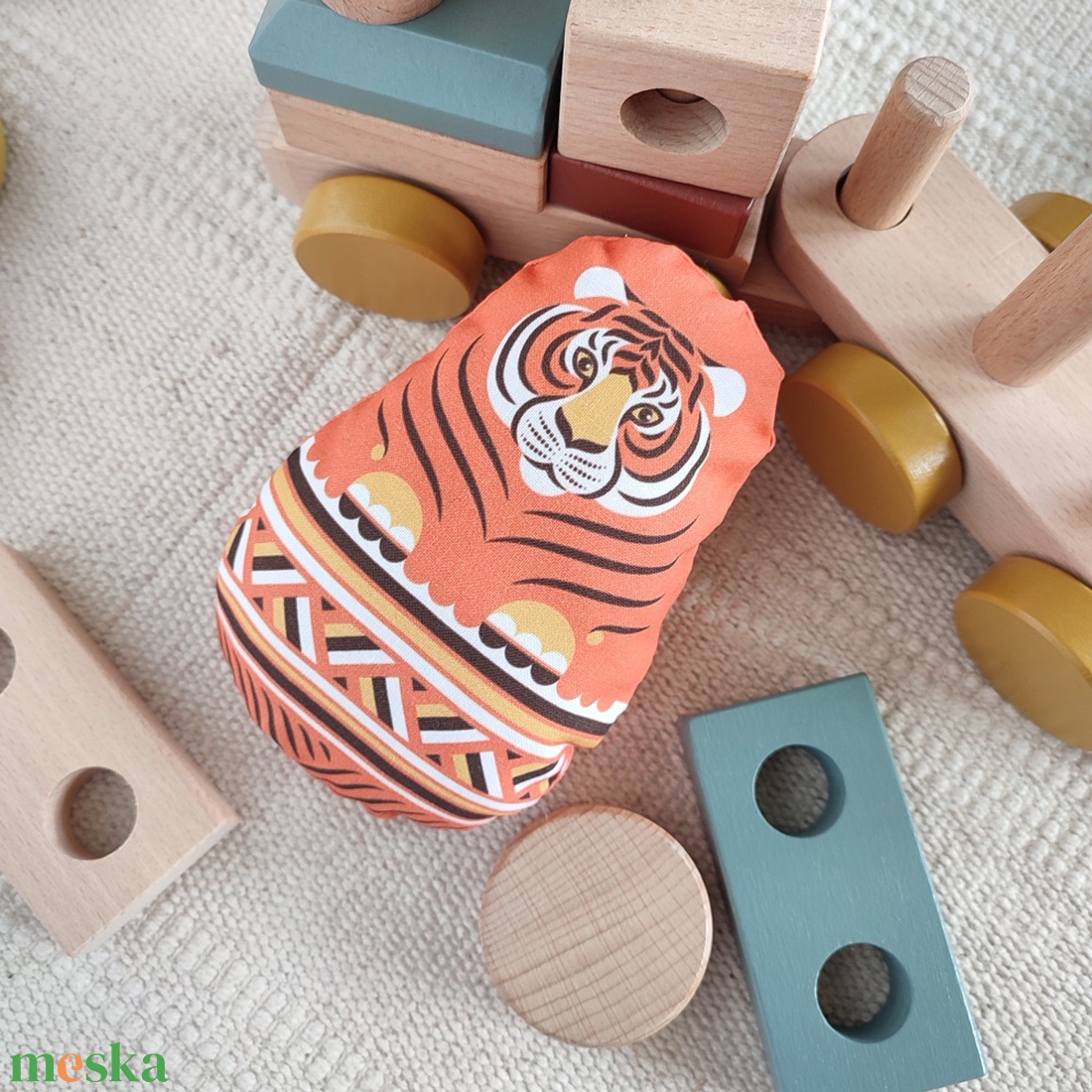 Marokállatka Tigris - játék & sport - baba & babaház - baba - Meska.hu Marokállatka Tigris - játék & sport - baba & babaház - baba - Meska.hu
