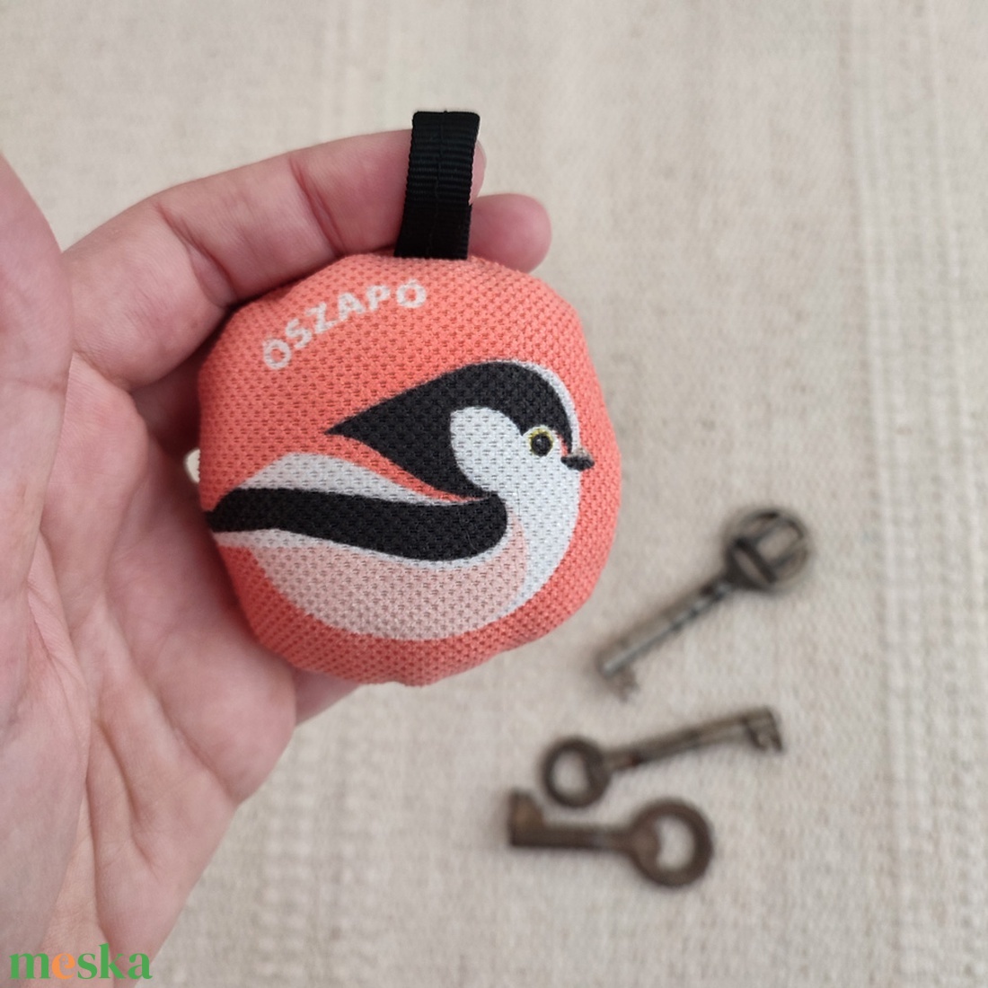 Textil kulcstartó � Őszapó - táska & tok - kulcstartó & táskadísz - kulcstartó - Meska.hu