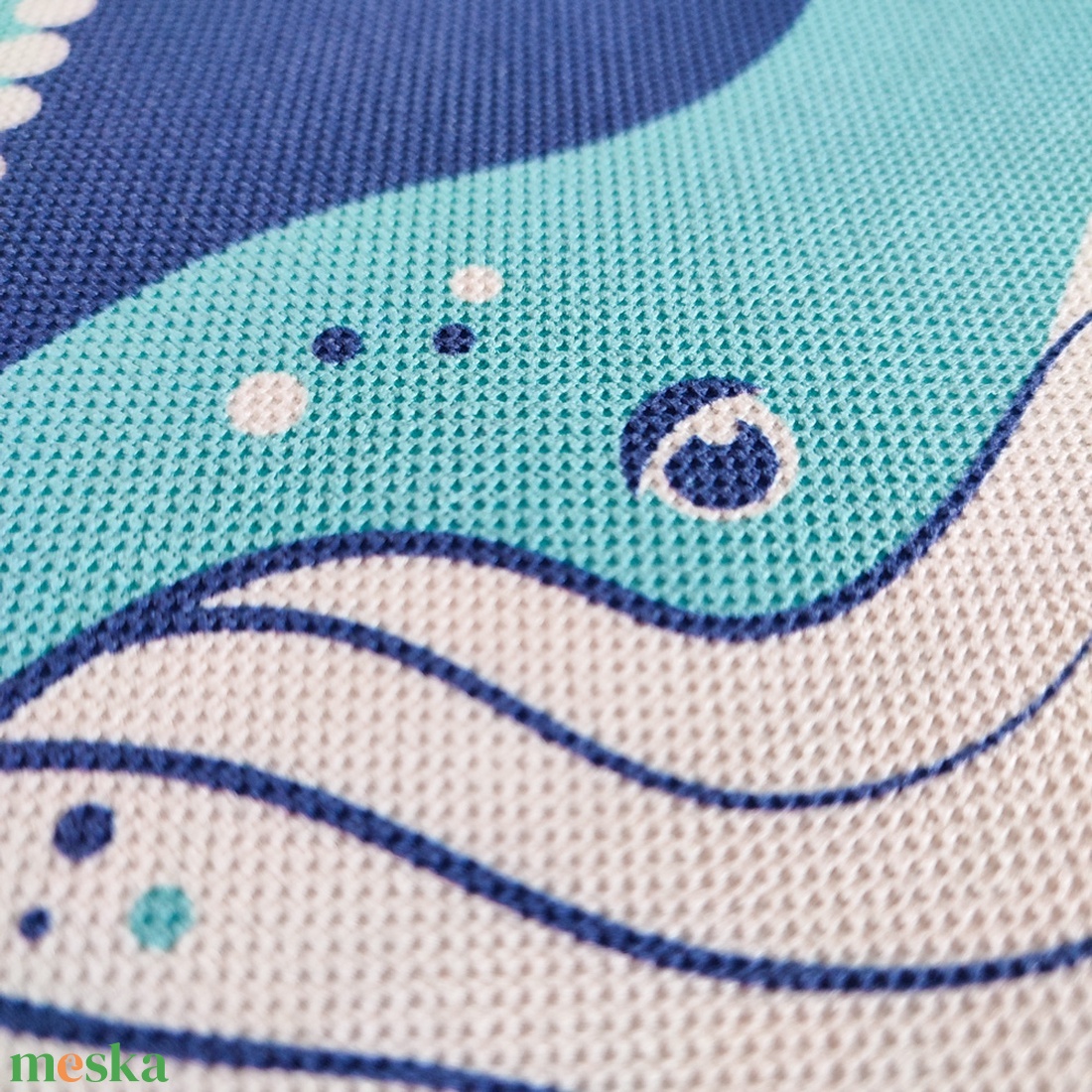 Párnahuzat � Bálna család - otthon & életmód - lakástextil - párna & párnahuzat - díszpárnahuzat - Meska.hu