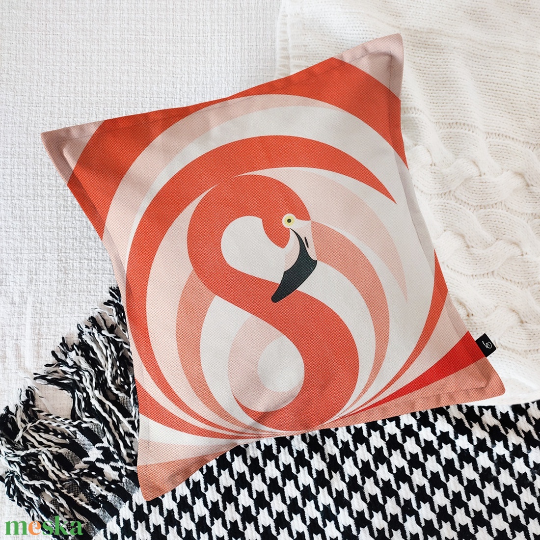 Párnahuzat � Flamingó - otthon & életmód - lakástextil - párna & párnahuzat - díszpárnahuzat - Meska.hu