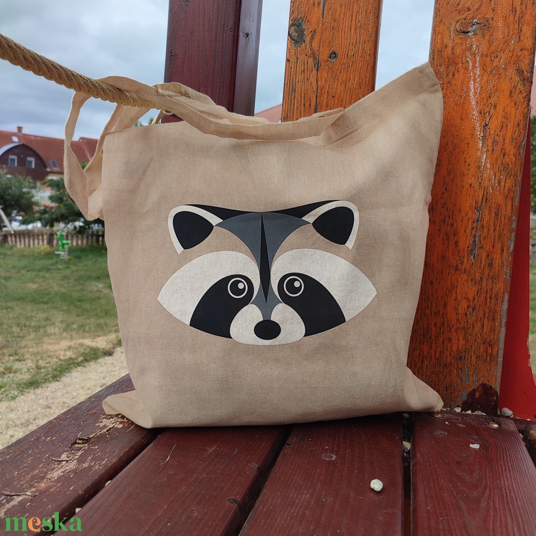 Vászontáska  Mosómaci, mosómedve - táska & tok - bevásárlás & shopper táska - shopper, textiltáska, szatyor - Meska.hu Vászontáska  Mosómaci, mosómedve - táska & tok - bevásárlás & shopper táska - shopper, textiltáska, szatyor - Meska.hu