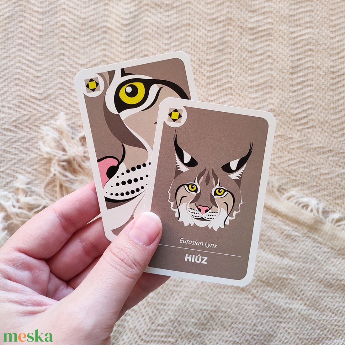 Fekete Péter kártya � Erdei állatok - játék & sport - táblajáték és kártyajáték - kártya - Meska.hu