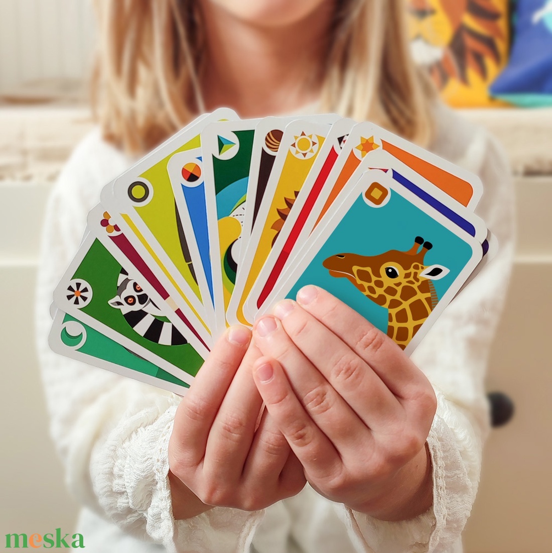 Fekete Péter kártya  Trópusi állatok - játék & sport - táblajáték és kártyajáték - kártya - Meska.hu