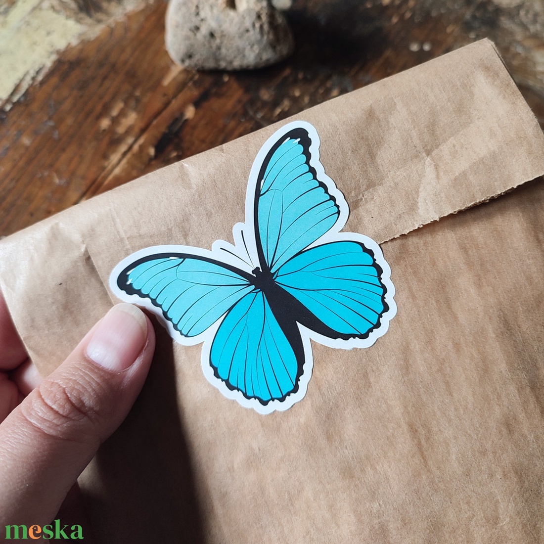 Matricaív (A6-os) � Lepkés - kellékek & szerszámok - dekorációs kellékek - matricaív - Meska.hu