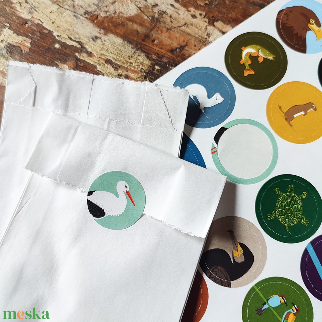 Matricaív (A6-os) � a Balaton állatai - kellékek & szerszámok - dekorációs kellékek - matricaív - Meska.hu