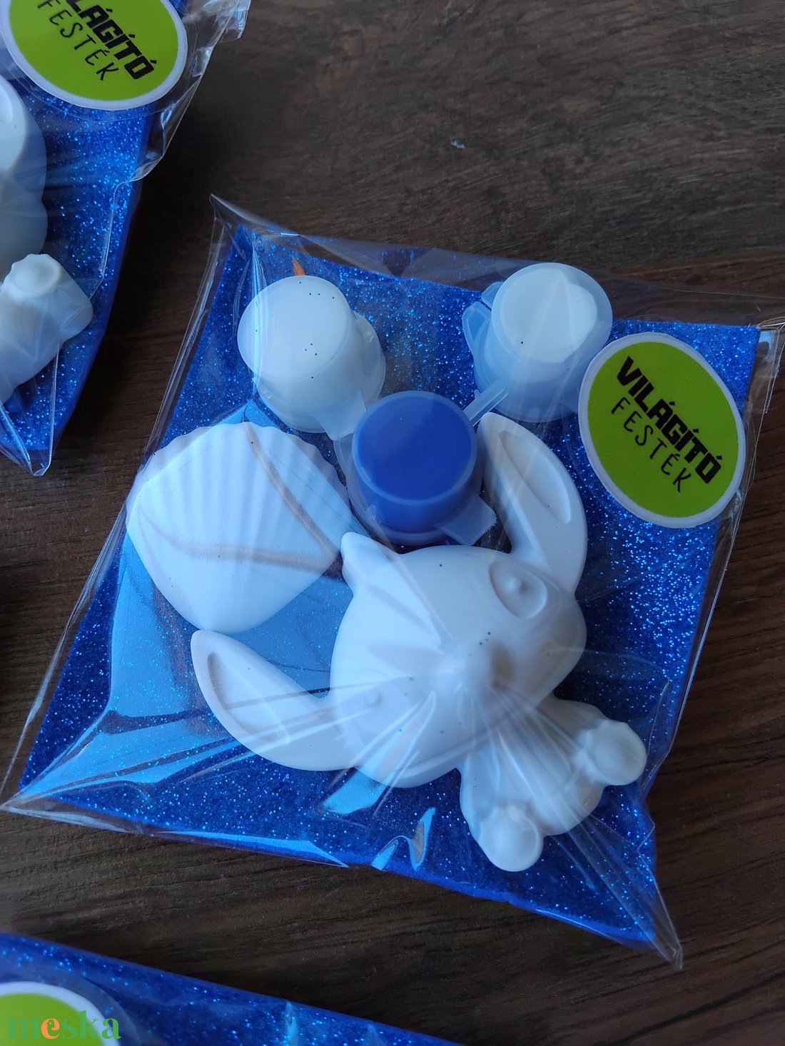 Stitch kaland - világítós festhető gipszfigura - diy (csináld magad) - egységcsomag - Meska.hu