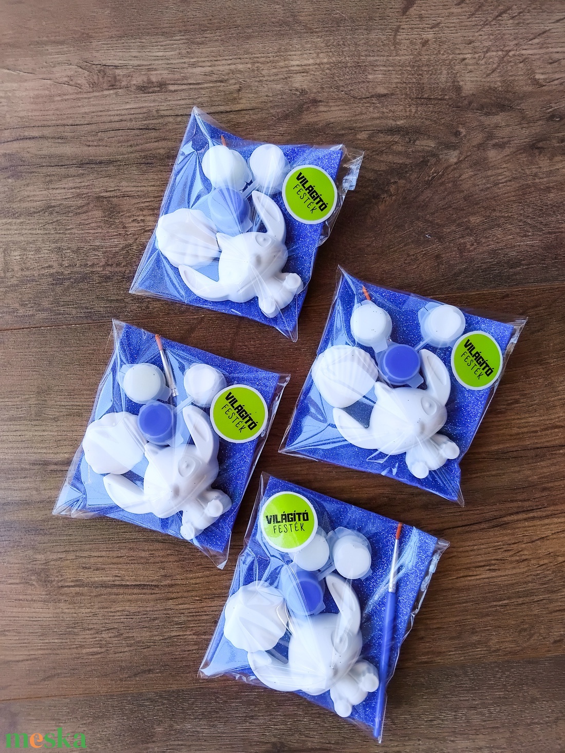 Stitch kaland - világítós festhető gipszfigura - diy (csináld magad) - egységcsomag - Meska.hu