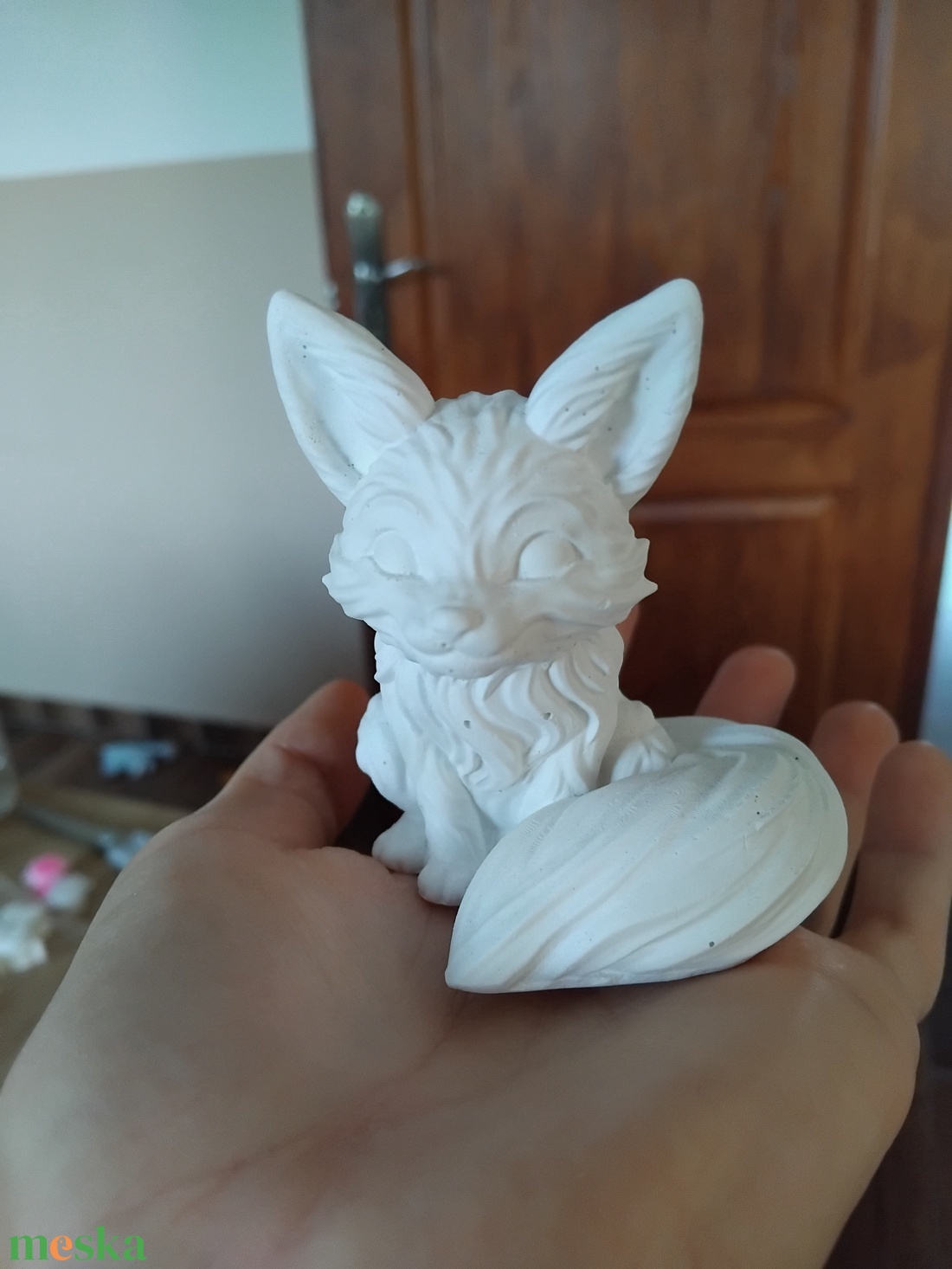 Ravaszdi Róka - festhető 3D rókás gipszfigura - diy (csináld magad) - egységcsomag - Meska.hu
