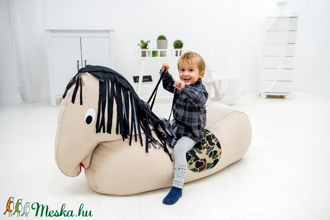 Ló - babzsák fotel gyerekeknek, babzsákfotel -  - Meska.hu