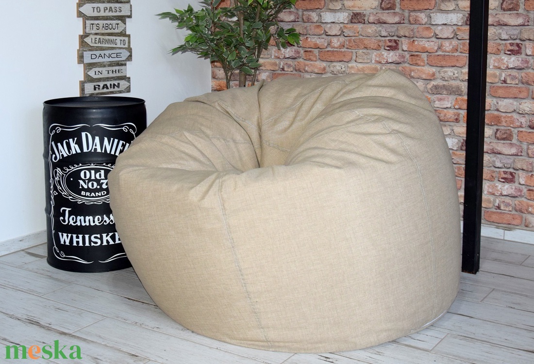 XL méretű, felnőtt babzsákfotel, natúr színben, családi babzsák - otthon & életmód - bútor - babzsákfotel - Meska.hu XL méretű, felnőtt babzsákfotel, natúr színben, családi babzsák - otthon & életmód - bútor - babzsákfotel - Meska.hu