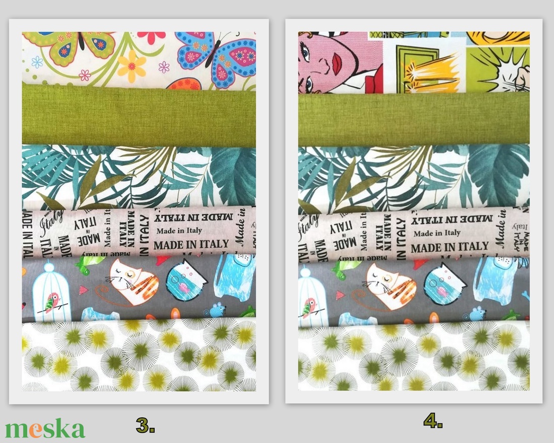Kamasz méretű,vidám színű, süppedős patchwork babzsákfotel - zöld, klasszikus formájú babzsák tiniknek - otthon & életmód - bútor - babzsákfotel - Meska.hu