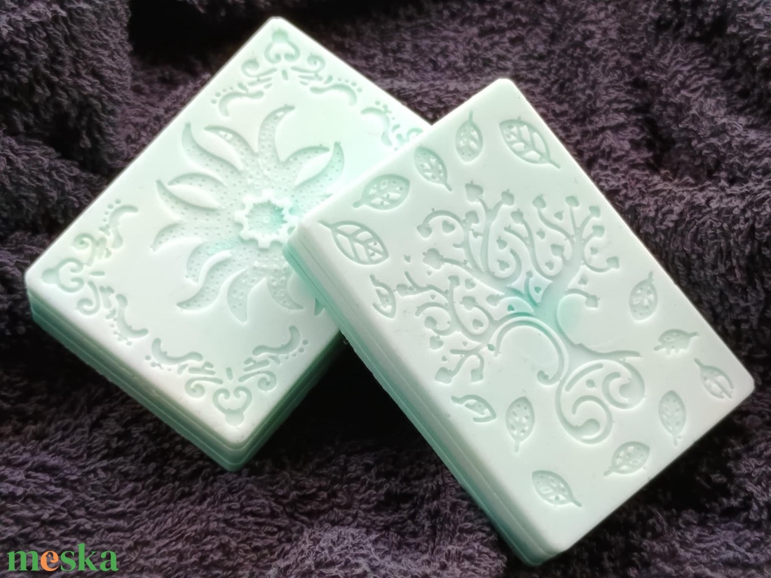 Zöld tea és bergamott illatú kecsketejes szappan - szépségápolás - szappan & fürdés - kézműves szappan - Meska.hu