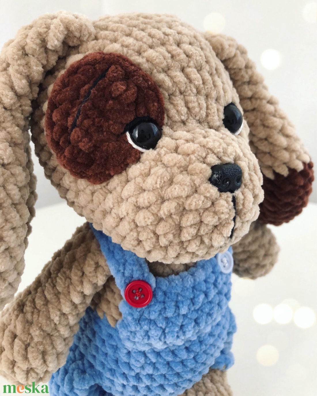 Kantáros kutyus  - játék & sport - plüssállat & játékfigura - kutya - Meska.hu