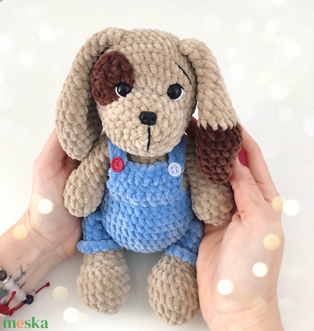 Kantáros kutyus  - játék & sport - plüssállat & játékfigura - kutya - Meska.hu