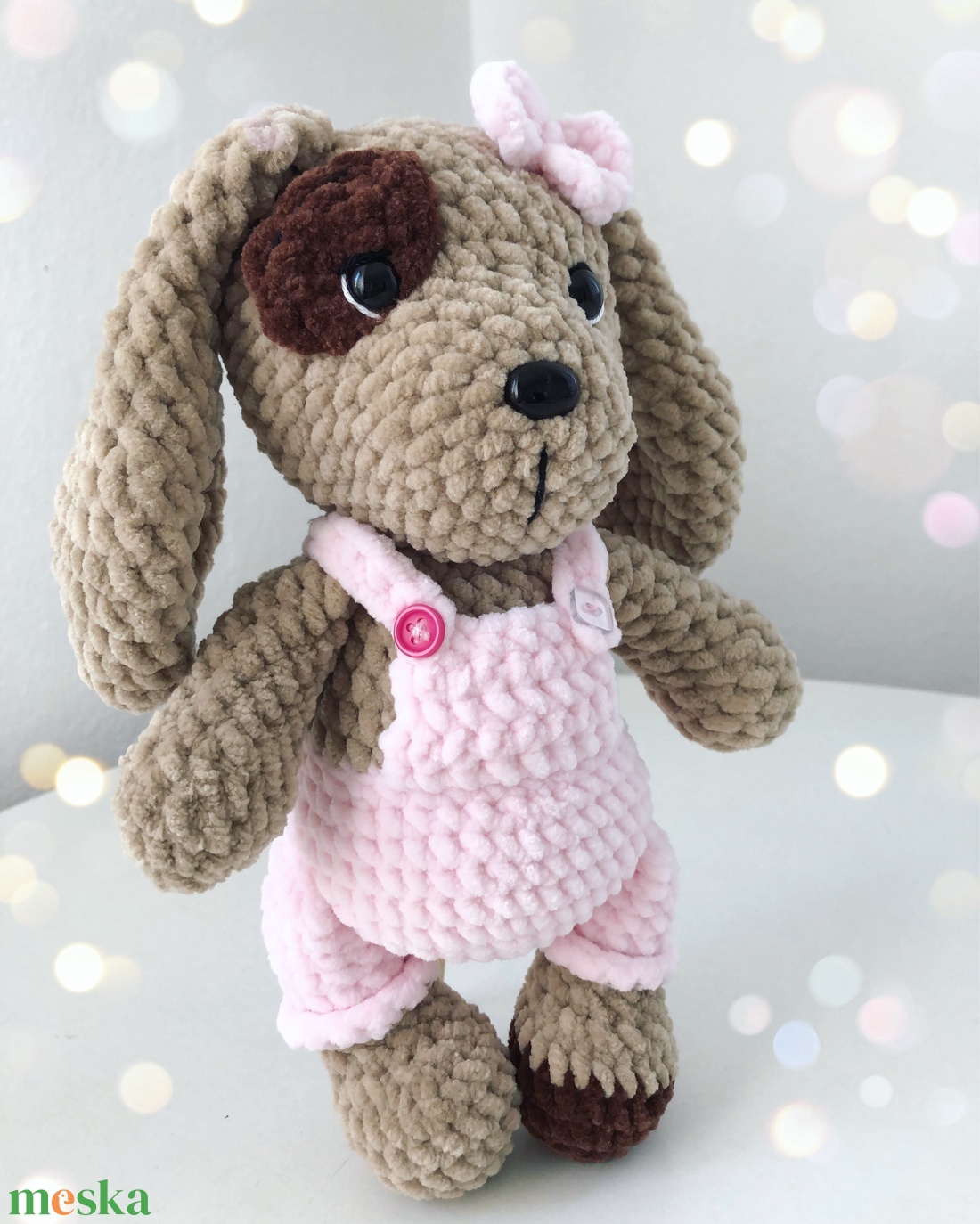 Kantáros kutyus  - játék & sport - plüssállat & játékfigura - kutya - Meska.hu