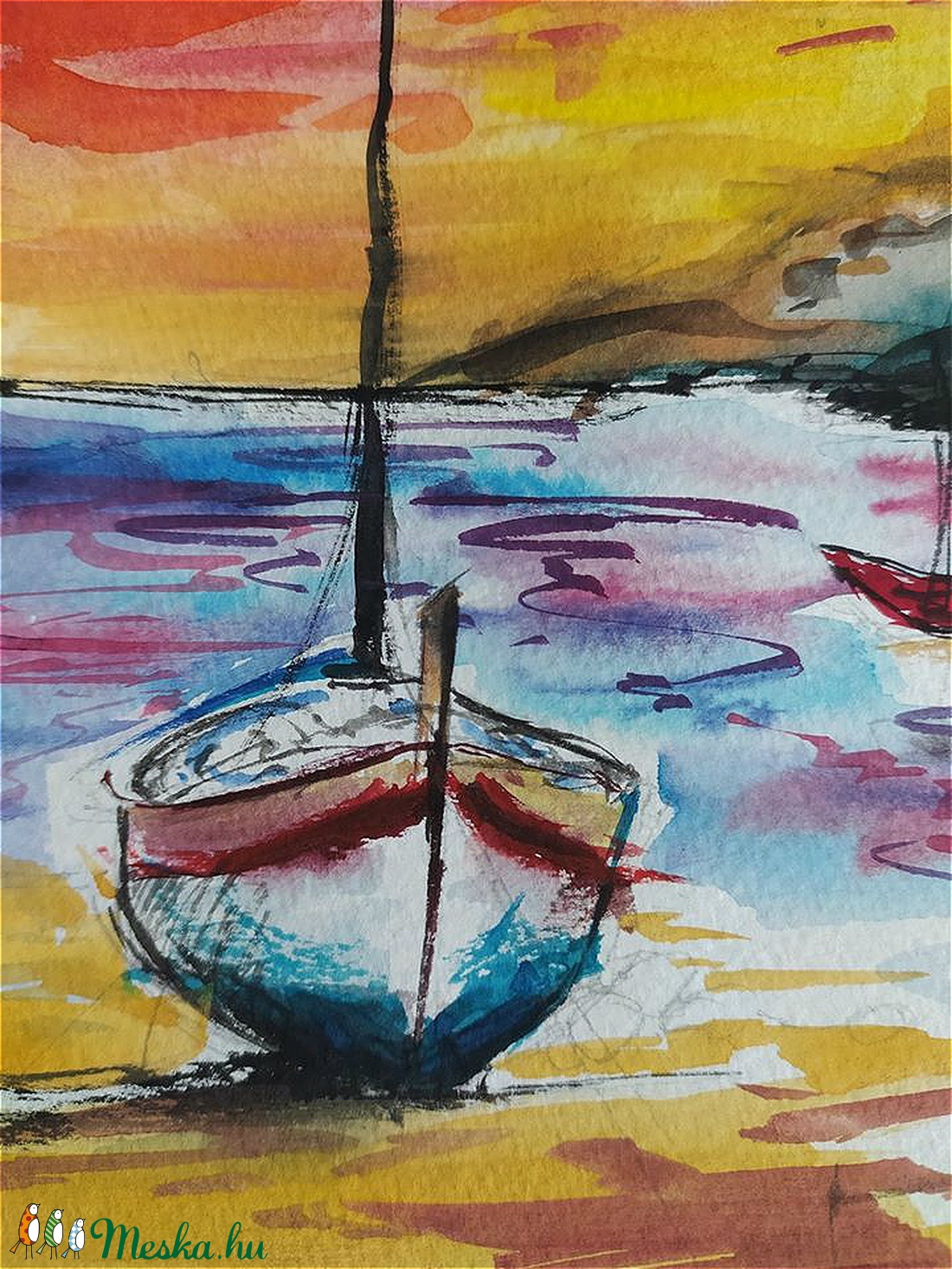 Kikötő (Eredeti alkotás) - - Meska.hu Kikötő (Eredeti alkotás) - - Meska.hu