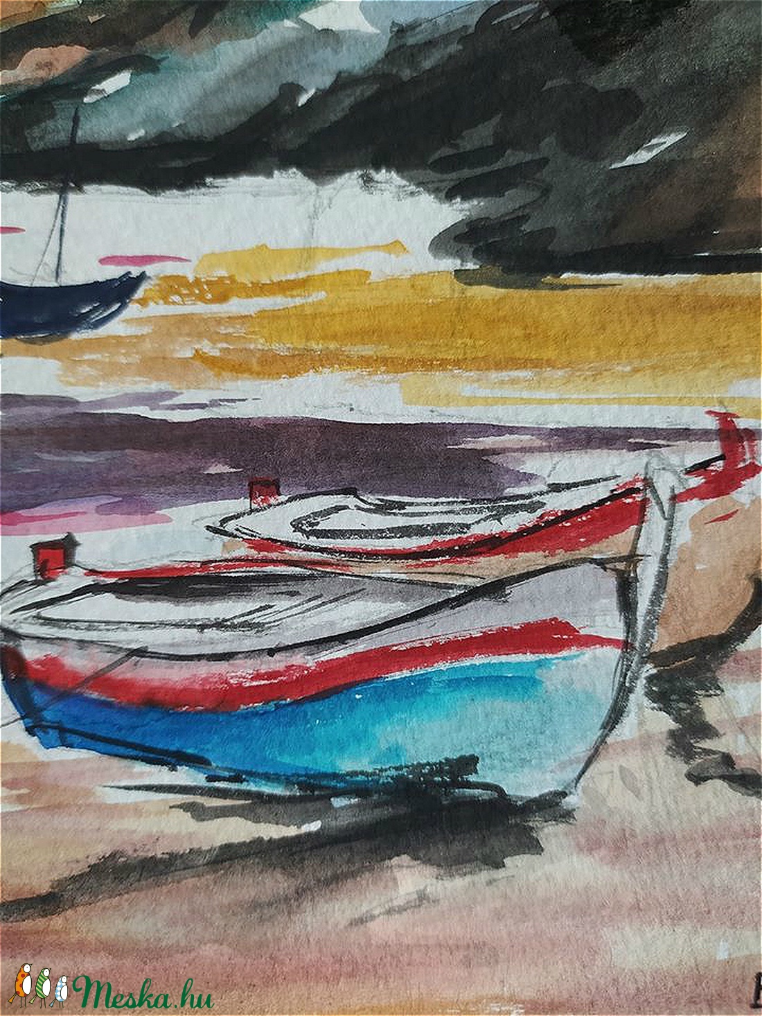 Kikötő (Eredeti alkotás) - - Meska.hu Kikötő (Eredeti alkotás) - - Meska.hu