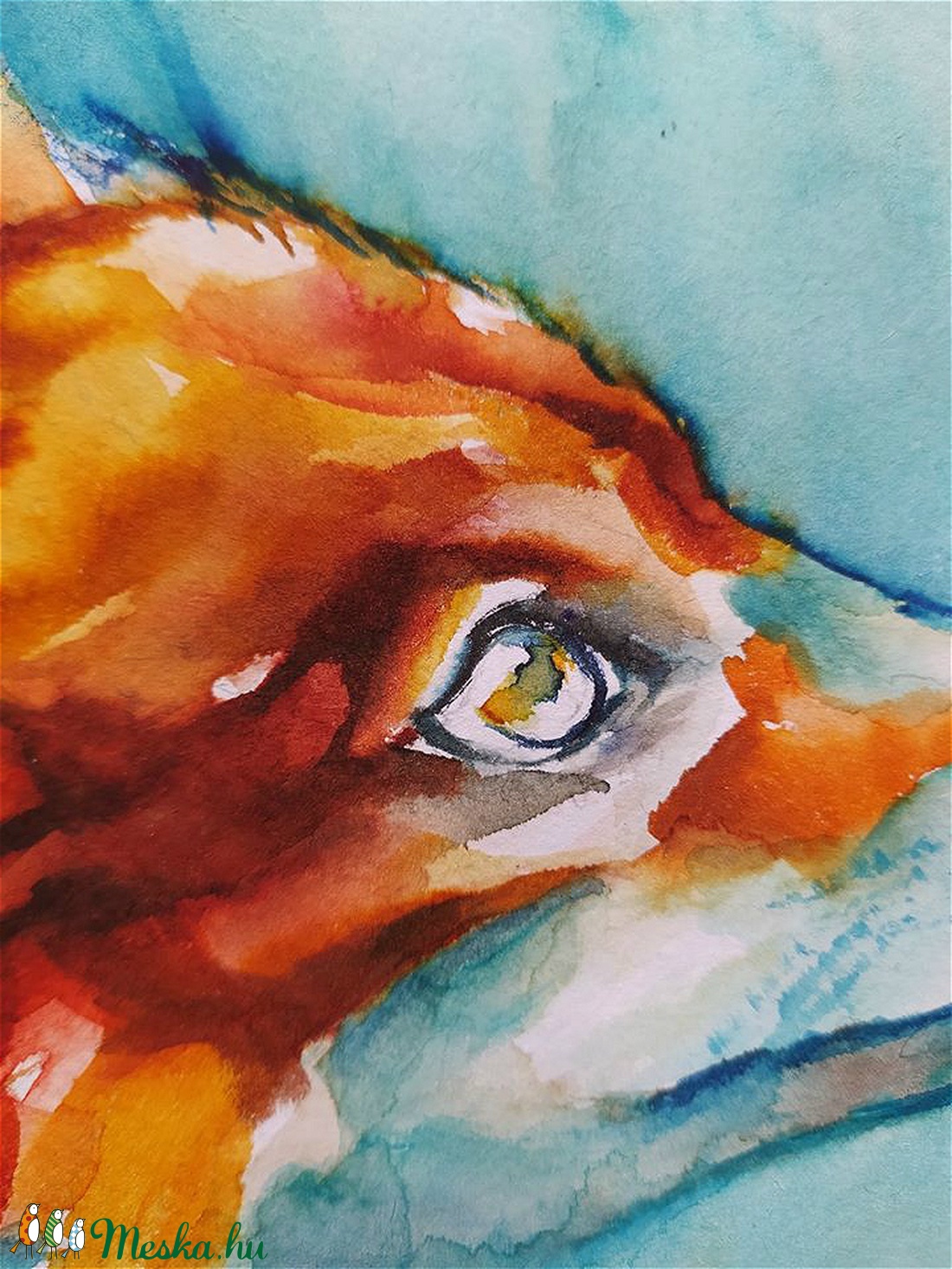 Rókafi (Eredeti alkotás) - művészet - festmény - festmény vegyes technika - Meska.hu Rókafi (Eredeti alkotás) - művészet - festmény - festmény vegyes technika - Meska.hu