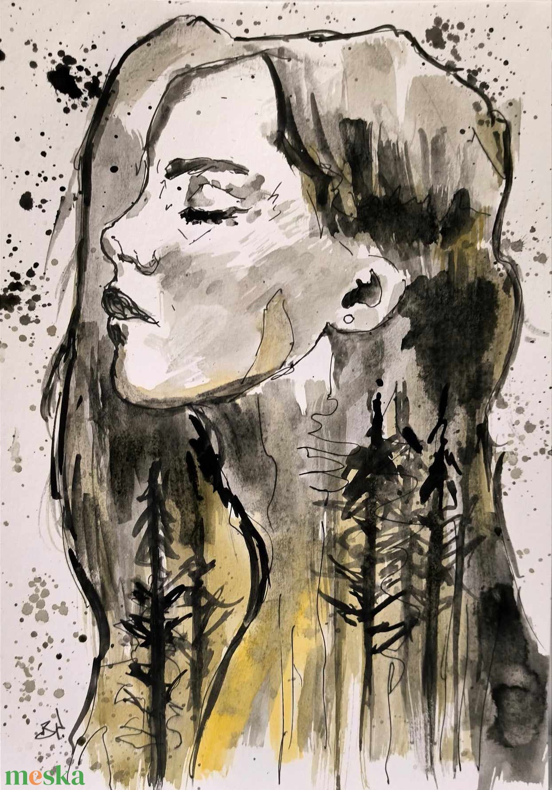 A képzelet határa - művészet - festmény - akvarell - Meska.hu A képzelet határa - művészet - festmény - akvarell - Meska.hu