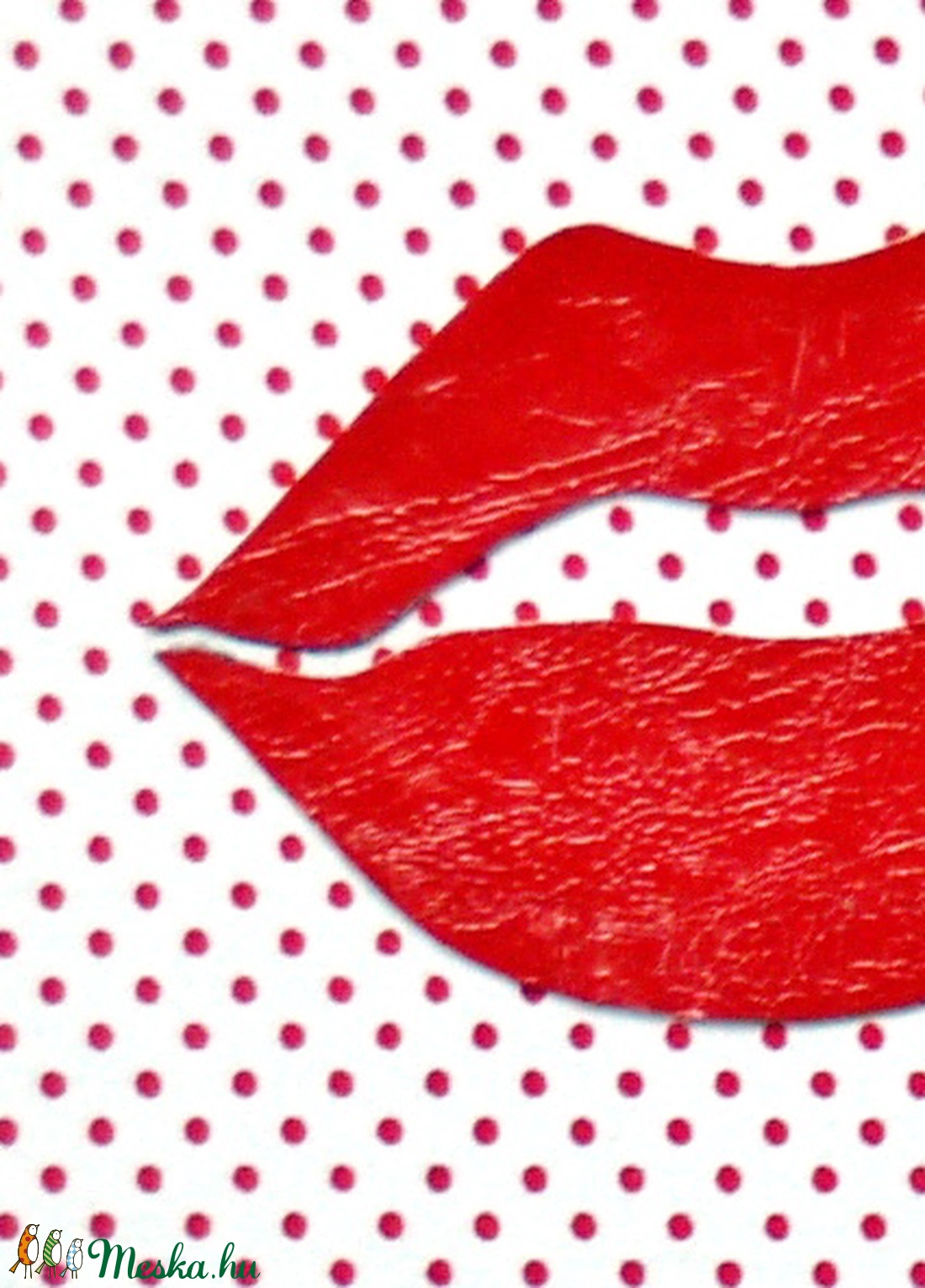 Pop-Art Dekor   kamaszlányoknak textil kép - művészet - kollázs - Meska.hu