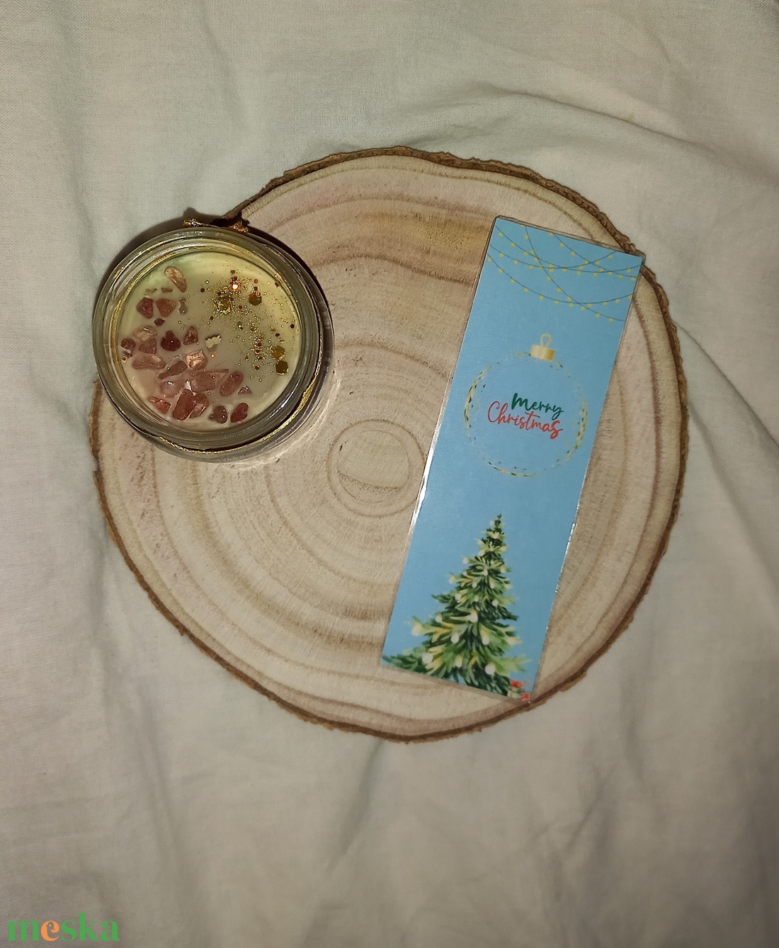 Téli könyvjelző 2. - könyv & zene - könyvjelző - Meska.hu