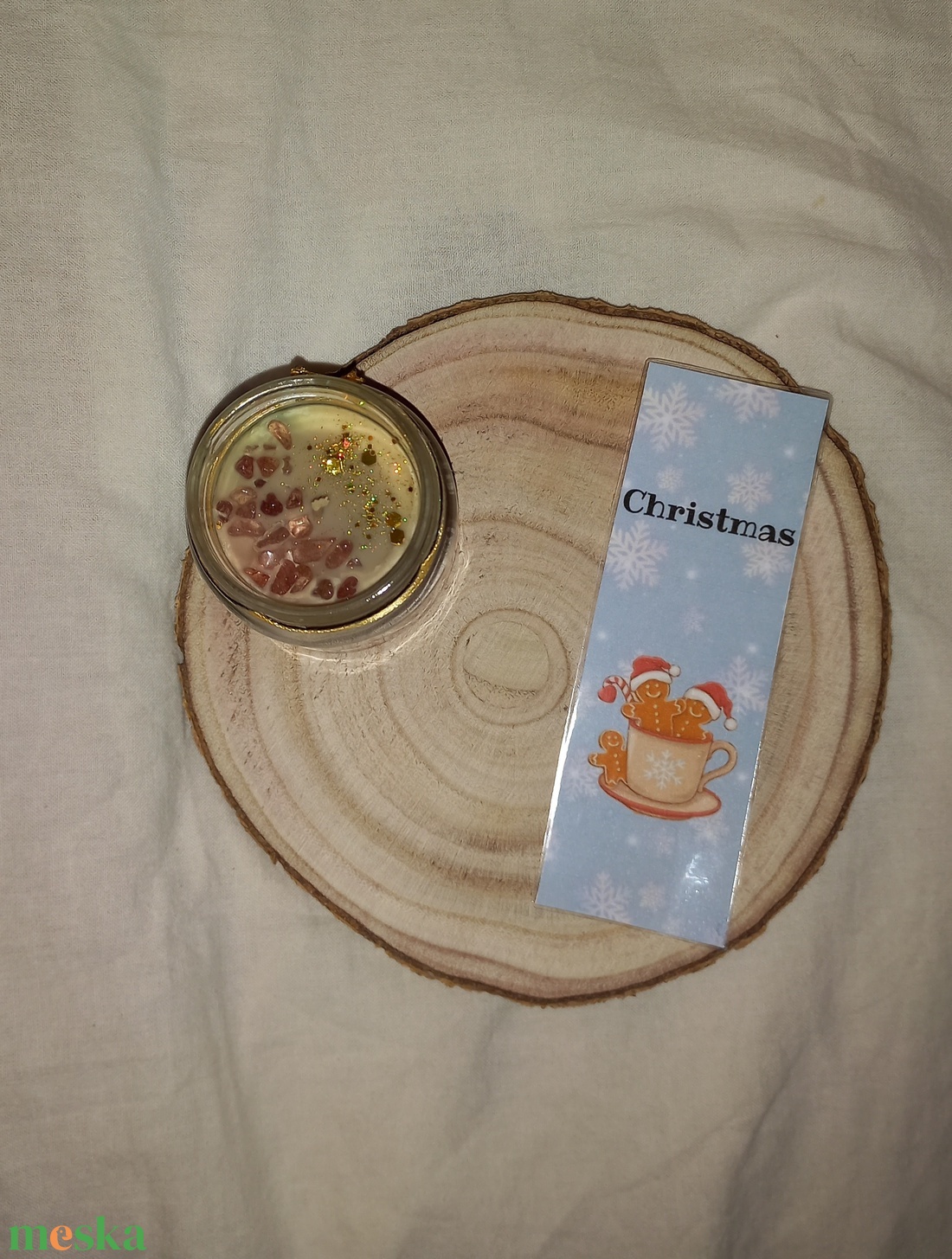 Téli könyvjelző 5. - könyv & zene - könyvjelző - Meska.hu