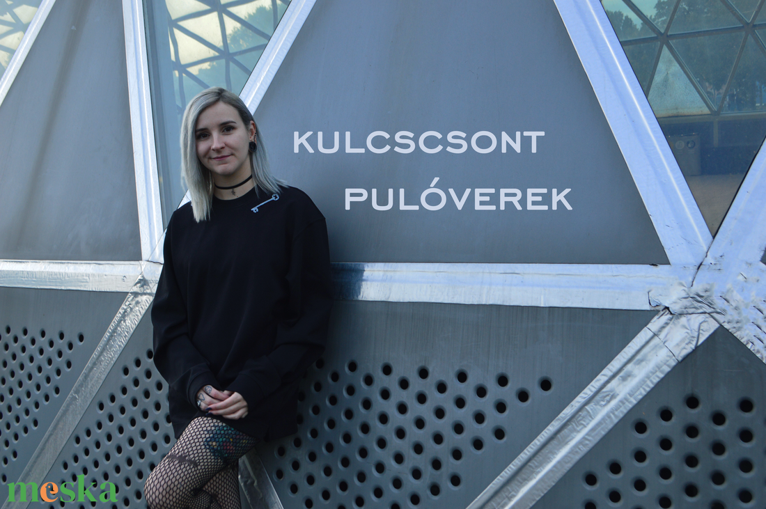 KULCSCSONT PULÓVER - ruha & divat - férfi ruha - férfi pulóver - Meska.hu