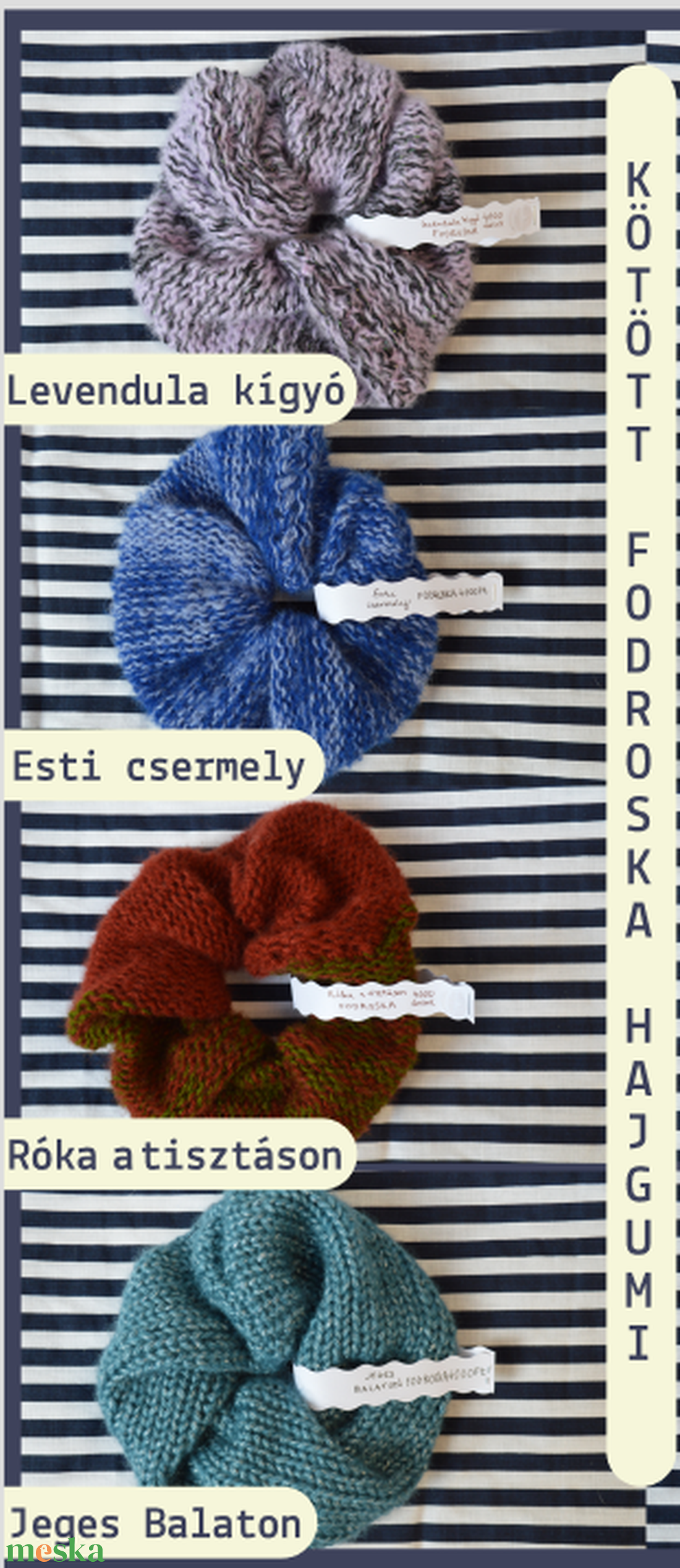 Kötött scrunchie hajgumi - ruha & divat - hajdísz & hajcsat - hajgumi - Meska.hu Kötött scrunchie hajgumi - ruha & divat - hajdísz & hajcsat - hajgumi - Meska.hu