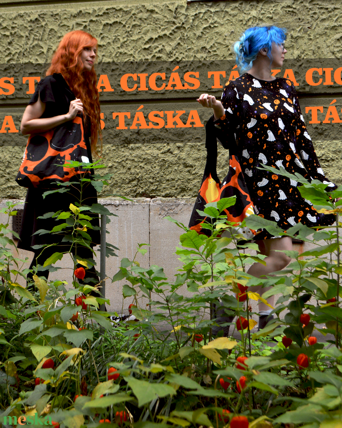 Cicás Válltáska - táska & tok - kézitáska & válltáska - válltáska - Meska.hu