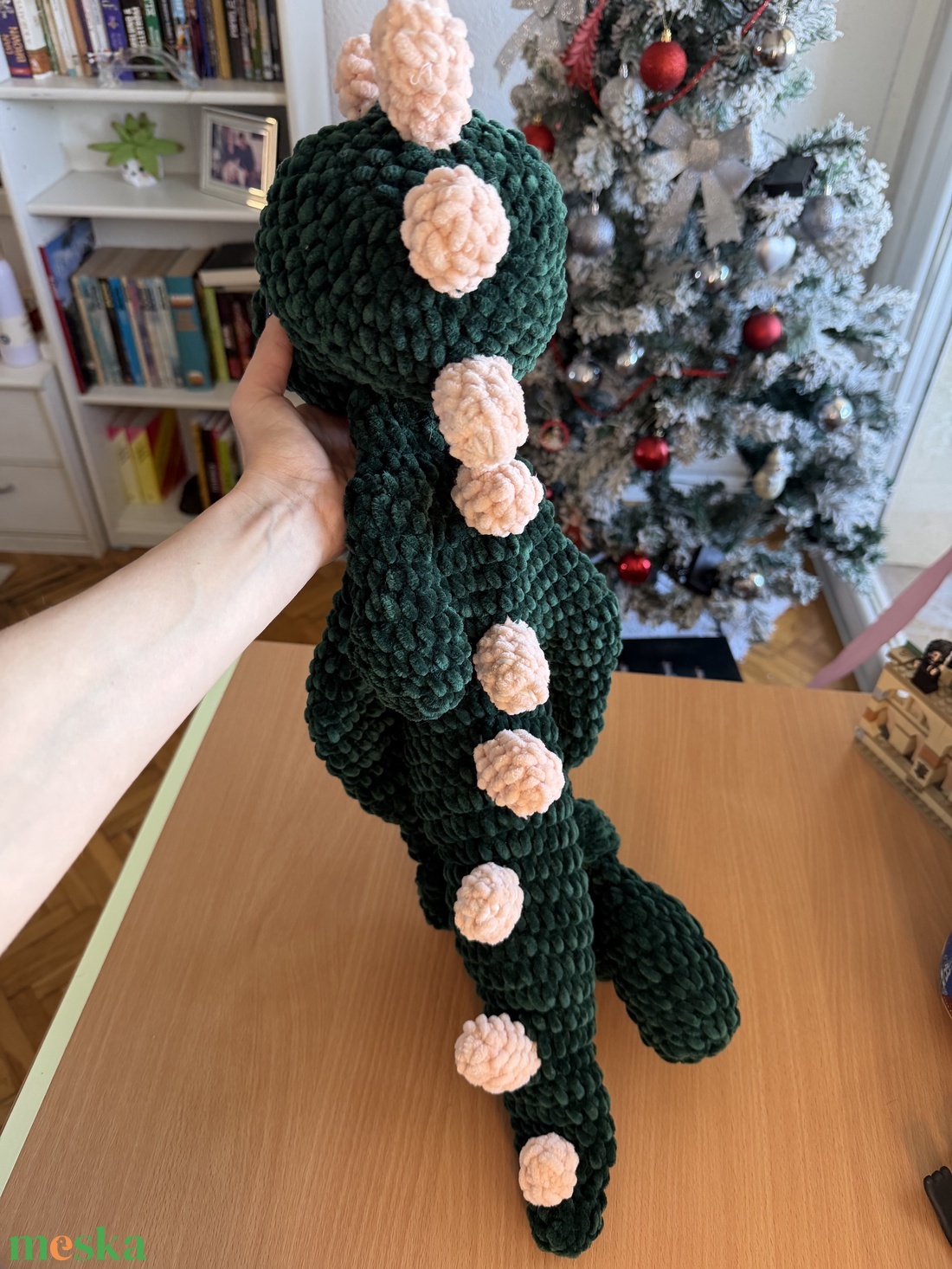 Horgolt plüss dinoszaurusz - játék & sport - plüssállat & játékfigura - plüss dínók - Meska.hu